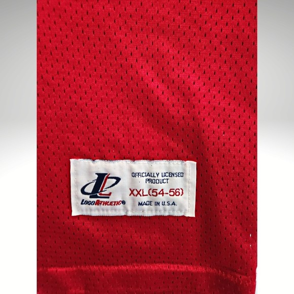 Vintage 90's Logo Athletic Wisconsin Badgers Ron Dayne Football Jersey XXL USA - Picture 5 of 9